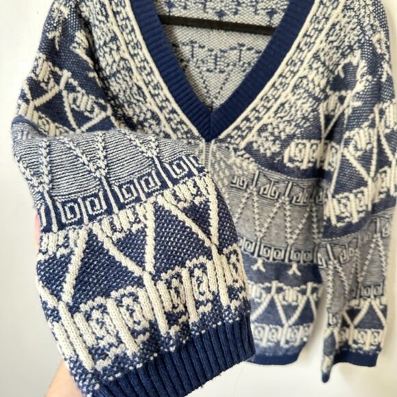 Authentic Chanel knit sweater art deco style - Picture 5 of 7